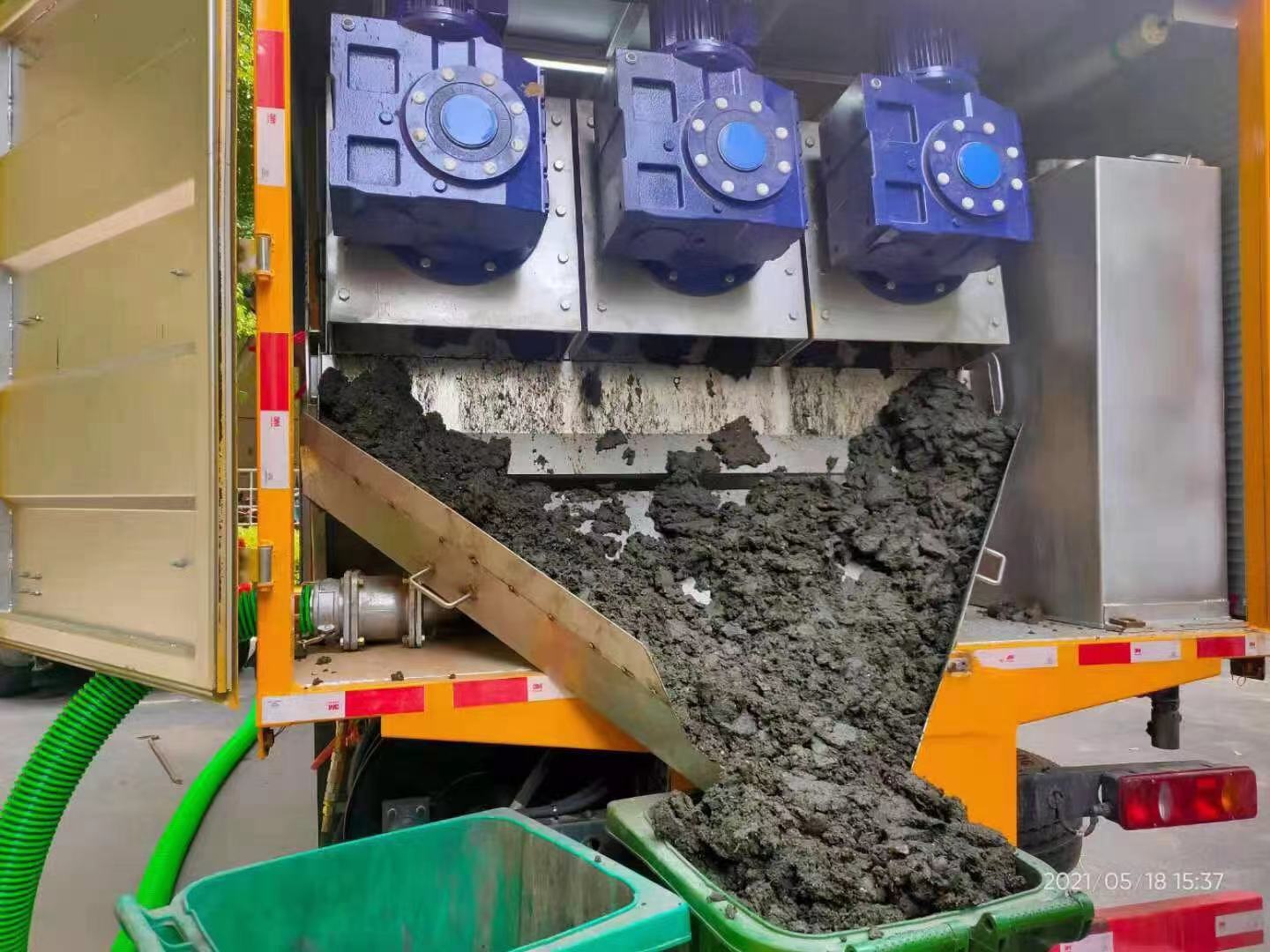 站前化粪池清掏城市维护站-泥浆净化干湿分离处理